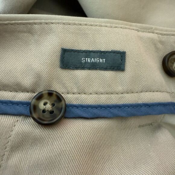 Bonobos Wednesday Straight Chino Pants Size 34x34 Tan Khaki - Picture 10 of 13